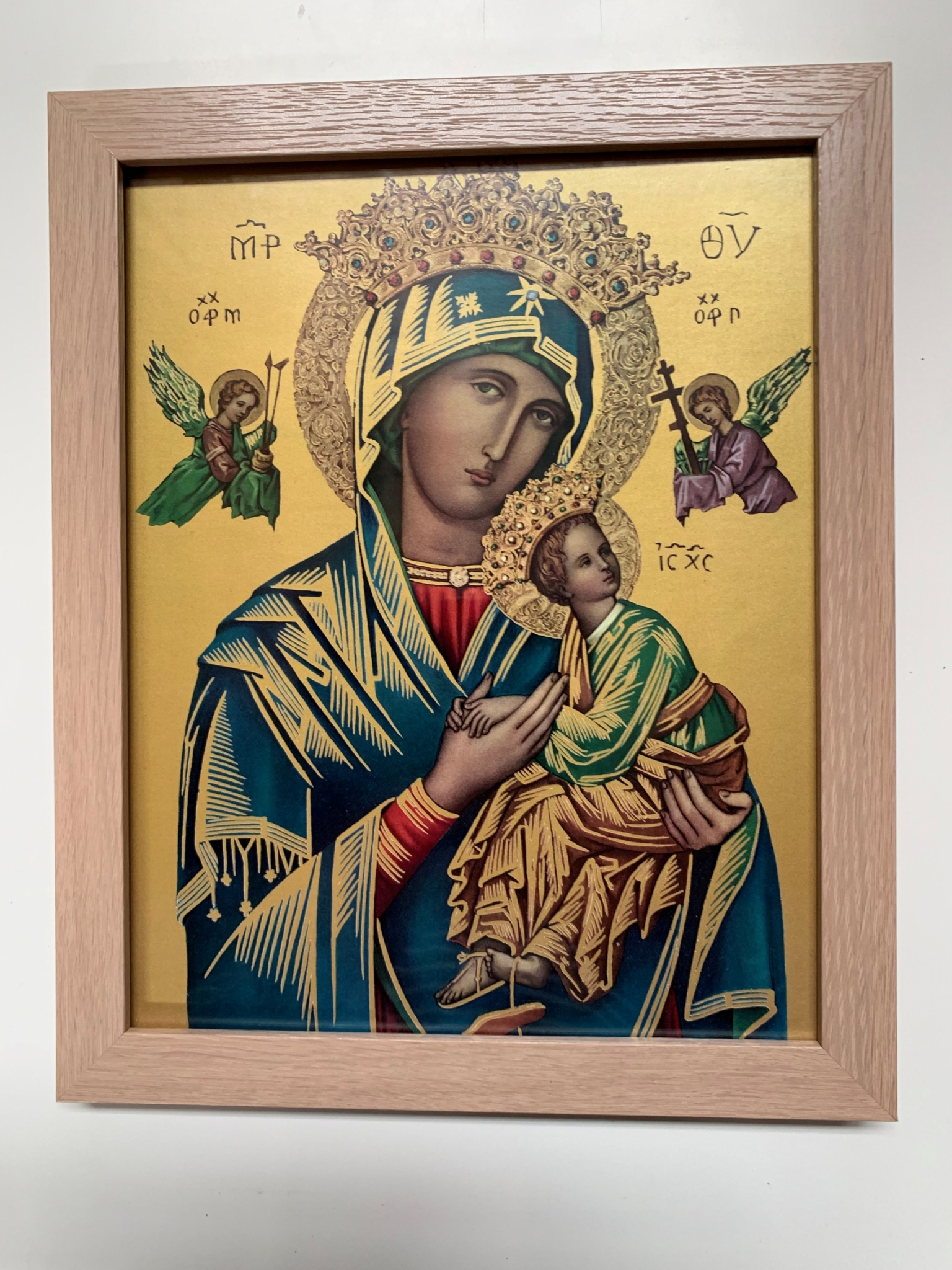 FRAMED PRINT – OUR LADY OF PERPETUAL SUCCOUR (6×8) - Di Marco International